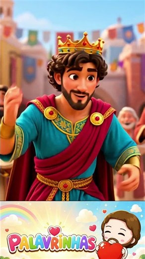 🌟 **THE STORY OF KING DAVID** 🌟 SHORT 4 #palavrinhas