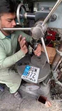 Young Boy Installing Bike Number Plates😲