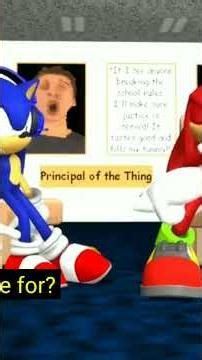 Sonic in baldi basics EP 2 #funny #sonic #sonicthehedgehog
