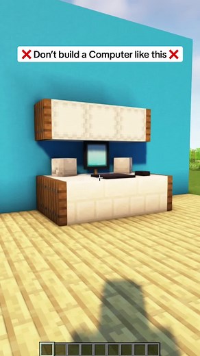 Better Computer in Minecraft! #buildhacks #minecraft #redstonebuilds #fyp