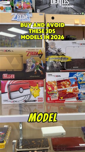Buy and avoid these 3DS models