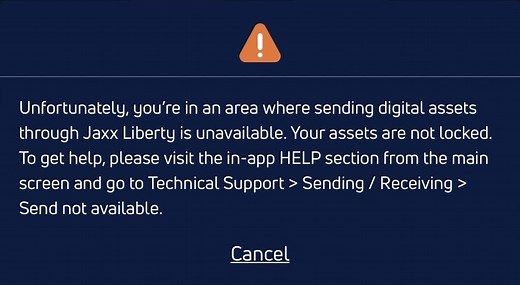 Jaxx liberty 終了に伴い、JAXXのウォレットから資産が取り出せない人のサポート