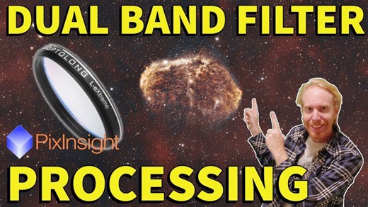 How to Process Dual-Band Filter Images (Color Cameras)