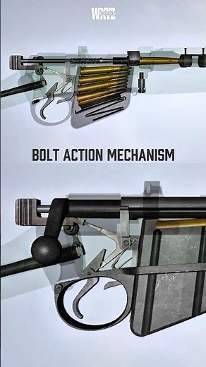 Inside a Classic Bolt Action Rifle - Lee Enfield