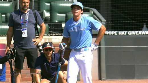 Jacob Lombard's 1st round at the High School HR Derby