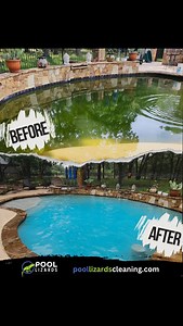 Swipe to see the magic 彩 These pools went from algae jungle to backyard paradise — all part of our Green-to-Blue Rescue Service! ✅ Includes all chemicals ✅ Filter deep clean ✅ Up to 10 hours of hard work $799 flat rate for most pools — no surprises, just clear results. DM us to schedule your rescue! | Pool Lizards of Georgetown | Facebook