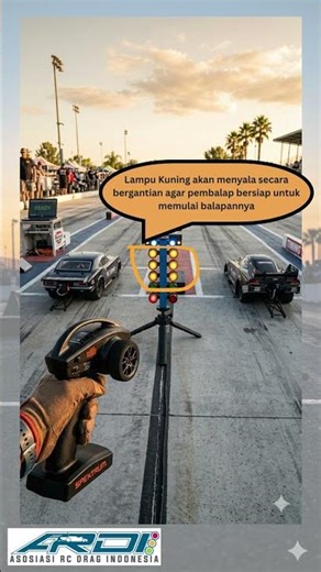 Mengenal lampu start di rc drag #rcdrag #rcdragracing
