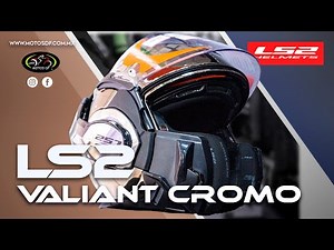 Casco LS2 Valiant Cromo
