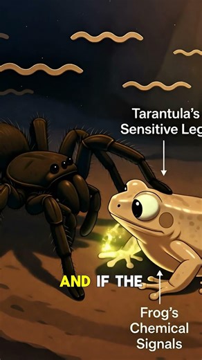 Why This Tarantula Doesn’t Eat This Frog…”