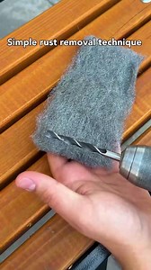 44K views · 46 reactions | Simple rust removal technique #tricks #simple #technique | Ellaalexandraxo | Facebook