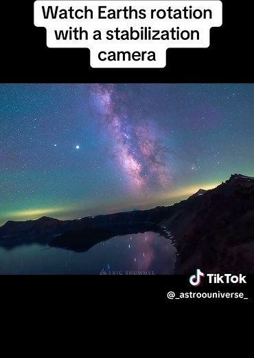 Explore Earth's Rotation with Stabilized Camera Footage