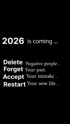 2026 is coming and these is the year you take control your life……#motivation #success #mindset