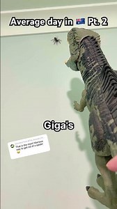 GIGANOTOSAURUS VS SPIDER REMATCH!! | #giganotosaurus #australia #spider