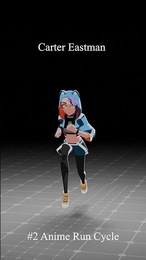 Carter Eastman — Run Cycle Motion Study 2025