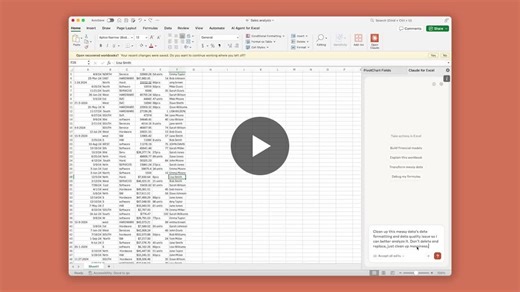#ref #value #excel #ai #productivity #claude #dataanalytics #finance #technews | Madesh Gowd