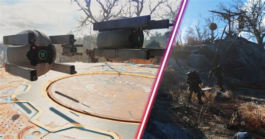 Fallout 4 mod lets you spawn a friendly sentinel drone to provide aerial support during battles