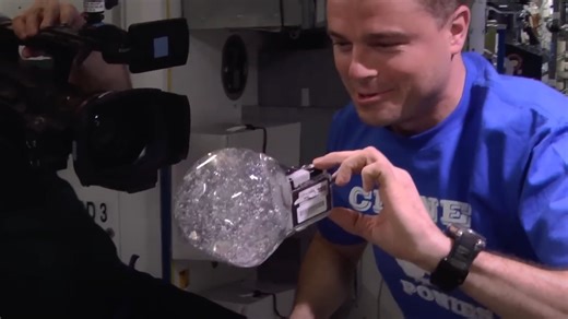 NASA astronauts recorded what happened after dropping a GoPro in outer space