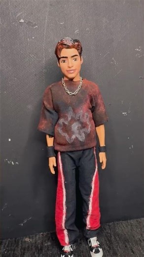 Let’s make victor from zombies as a doll!🧛 🌑 #barbie #zombies4 #custom #doll #disneyzombies