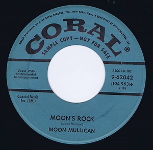 Moon Mullican - Sweet Rockin'  Music / Moon's Rock