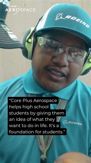Find a school offering Core Plus Aerospace and get started at coreplusaerospace.org