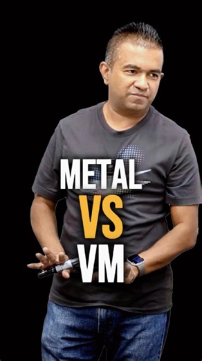 Metal boxes vs VM #krishdinesh #interviewquestions #serverstories | Krishantha Dinesh