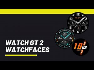 HUAWEI Watch GT 2 - Alle Watchfaces im Überblick
