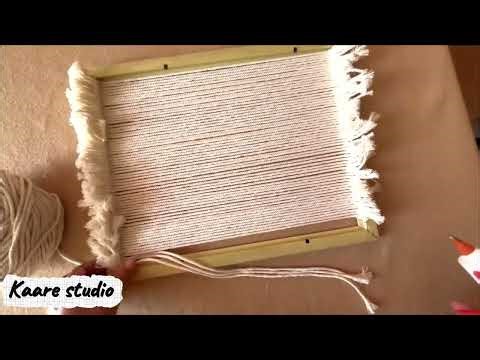 🤔You won’t believe how simple this Boho wall art is to make! 🌿