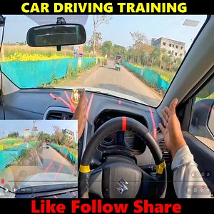 975K views · 10K reactions | Car Side Judgement - Left side and Right side Judgement of car , Perfect Road judgement side judgement in car! . . . . #cardriving #drivingtips #drivinglessons #drivingschool | Rakesh Biswas | Facebook