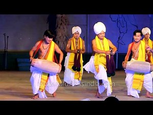 Kartal Cholom or Cymbal dance from Manipur