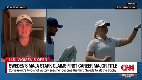 Sweden’s Maja Stark claims first major title with U.S. Women’s Open victory