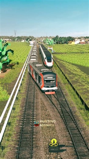 Many INSANE Overtake! 😱 High Speed vs Switching Train #train #railway #railroad #railtrack