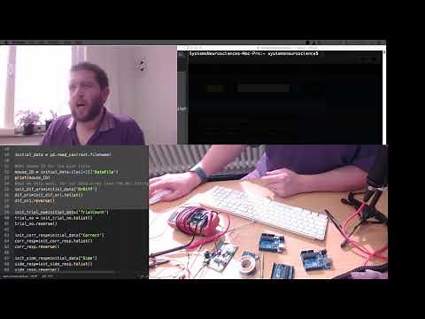 Psychopy, Python and Arduino (using serial communication) - Introduction (Video 0)