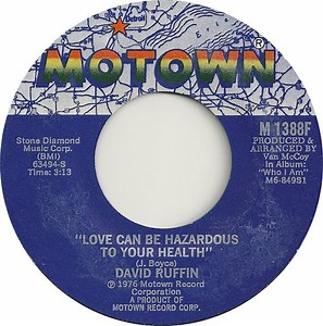 David Ruffin - Love Can Be Hazardous To Your Health / Heavy Love