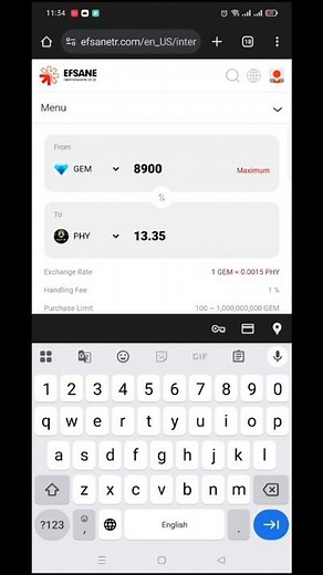 How to Swap Efsane Gems to Phy or other Token | Free Mining Project| MBC