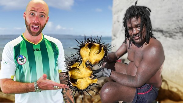 Exotic Sea Urchin And Curry Octopus In Dominica!