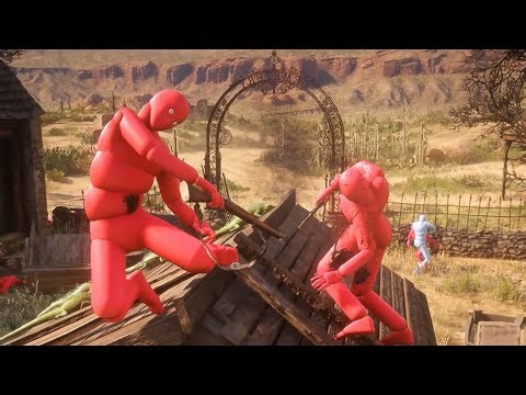 NPCs Fight Each other with Euphoria Ragdoll Physics RDR2 NPC WARS #262