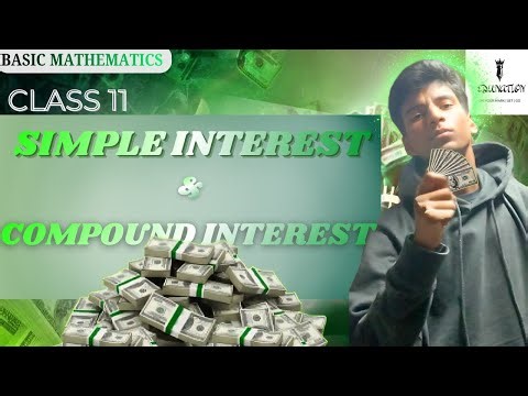 Simple Interest And Compound Interest | 1st PUC Basic Maths Simple Interest And Compound Interest |