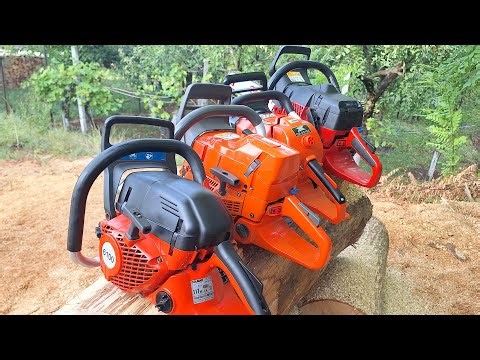 Echo 621sx versus Dolmar 6100 - (bonus Jonsered 2186 & Husqvarna 372 X-Torq)