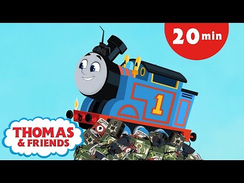 Thomas & Friends All Engines Go - Best Moments | A Rusty Rescue | Kids Cartoons