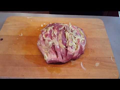 Pečená krkovička low carb video recept