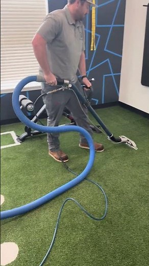Professional Gym Floor Cleaning (Turf & Rubber Satisfying Results)