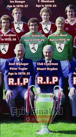 Nottingham Forest 🏆 1979 European Cup Winners Squad | Player Ages & Status 🔥 2025 Update!