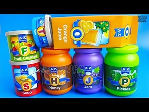 Learn Alphabet with Food|Name a Food for each Letter of the Alphabet|ABCDEFGHIJKLMNOPQRSTUVWXYZ