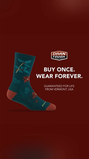 2.8K views | Bring comfort and joy to someone’s life, yes, but also introduce them to a life of socks knit to last forever. If you haven’t wrapped up some Darn Tough Vermont socks for someone, you might be sleeping on one of the best reactions you can get - even if that takes a few years since they are Unconditionally Guaranteed for Life. | Darn Tough Vermont Socks | Facebook