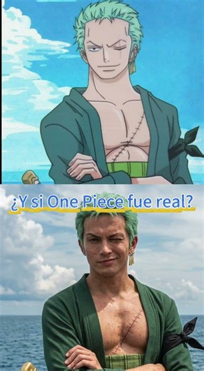 Este es One Piece real? 🏴‍☠️ #onepiece #luffy #aiart