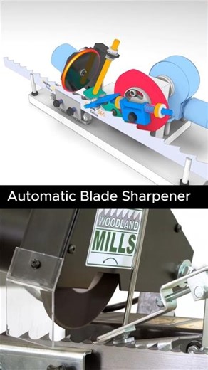 Automatic Blade Sharpener#manufacturing #3ddesign#productdesign#automation#mechanism#machine
