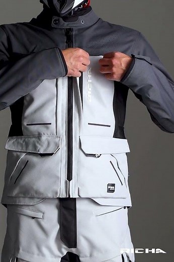 Richa Infinity 3 Adventure waterproof Motorcycle Textile Jackets