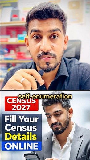 Census 2027 Self Enumeration | How to Fill Online Step by Step