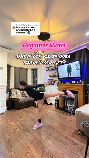Replying to @TonyyQx Like some of you, I wasted money buying the wrong off ice spinner at the beginning 🙈 I thought a spinner is just a spinner… but they’re actually very different. If you’re a beginner, choosing the right one can save you money, frustration, and a lot of wobbling. Sharing this so you don’t make the same mistake I did 🤍✨ #edeaspinner #beginnerfigureskater