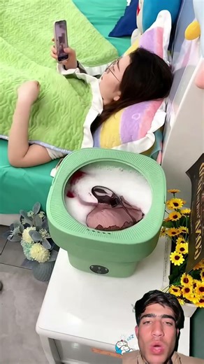 Potible mini full table washer small washing machine gadgets #ilovegadgets #trendinggadgets